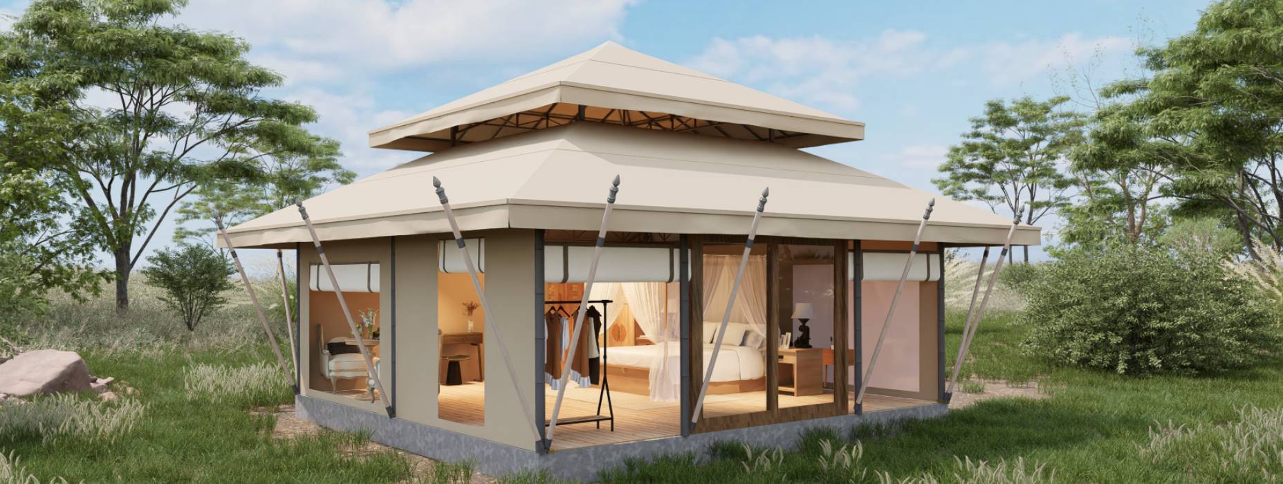 淮滨县户外野奢帐篷